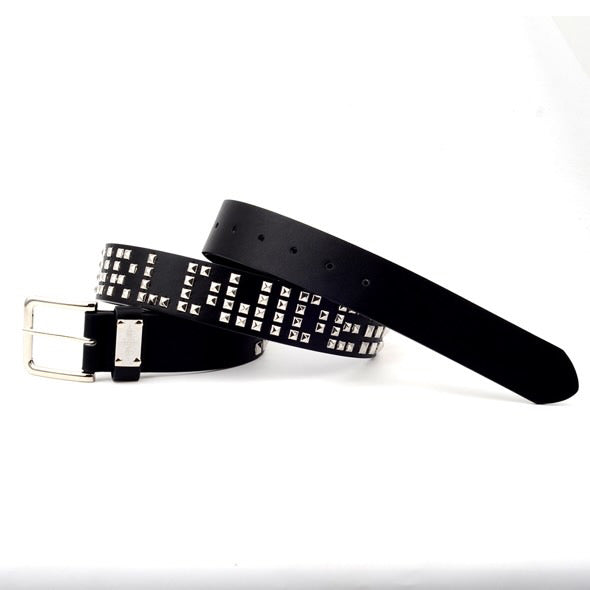 "WRLDWIDE" Studded Belt