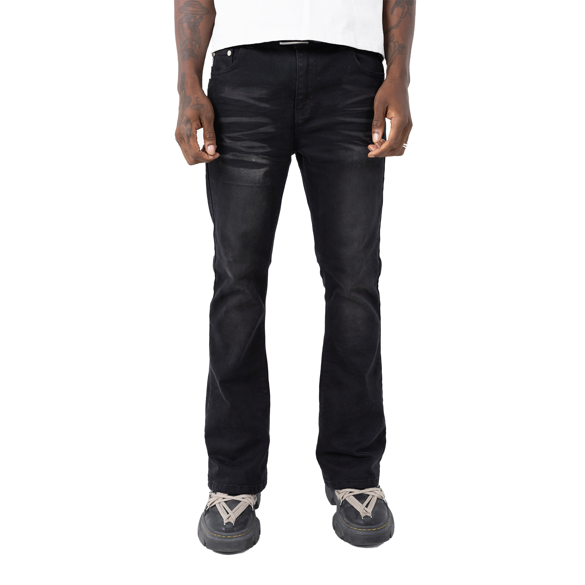 "ESSENTIAL" Bootcut Flared Denim