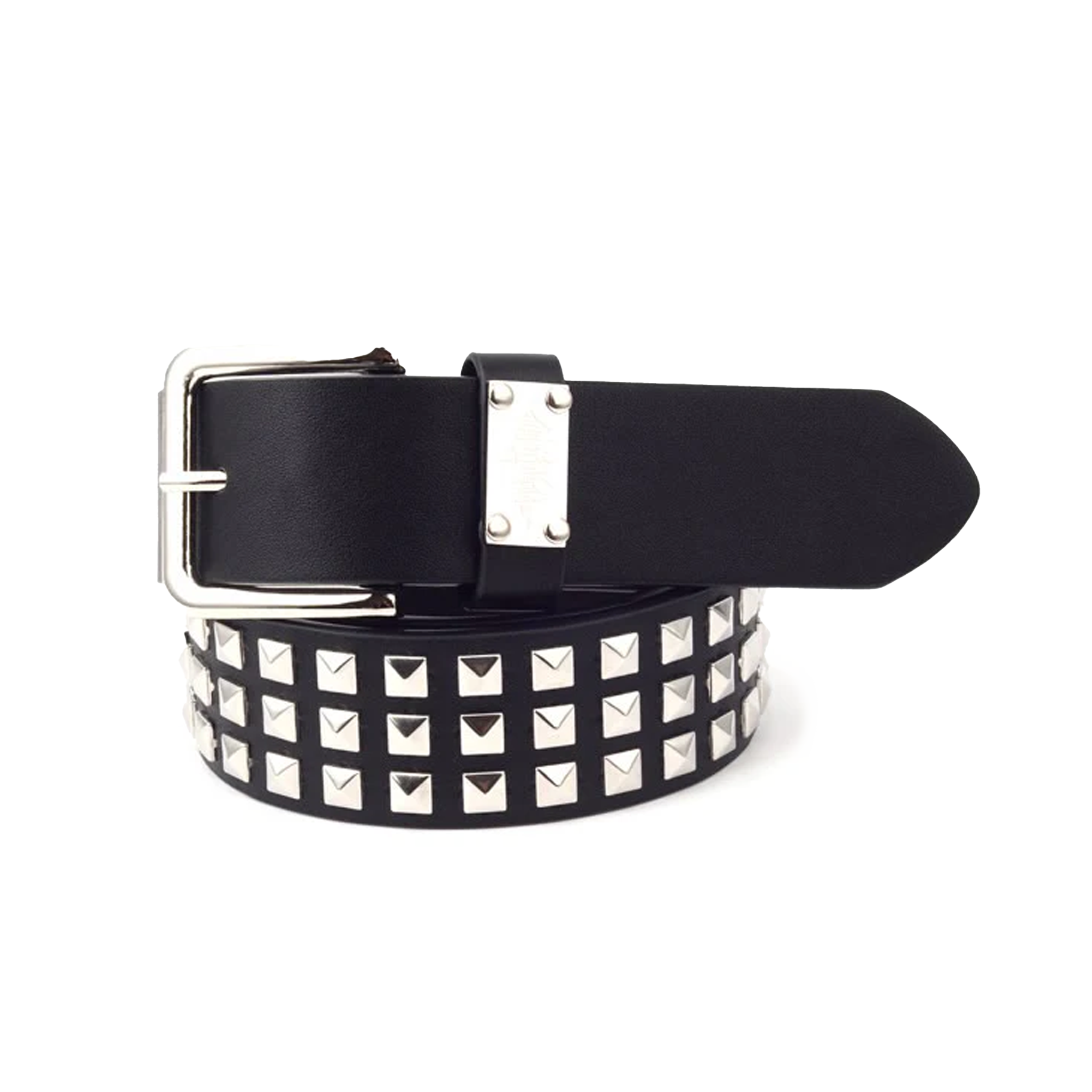 "WRLDWIDE" Studded Belt