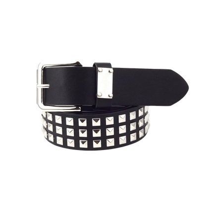 "WRLDWIDE" Studded Belt